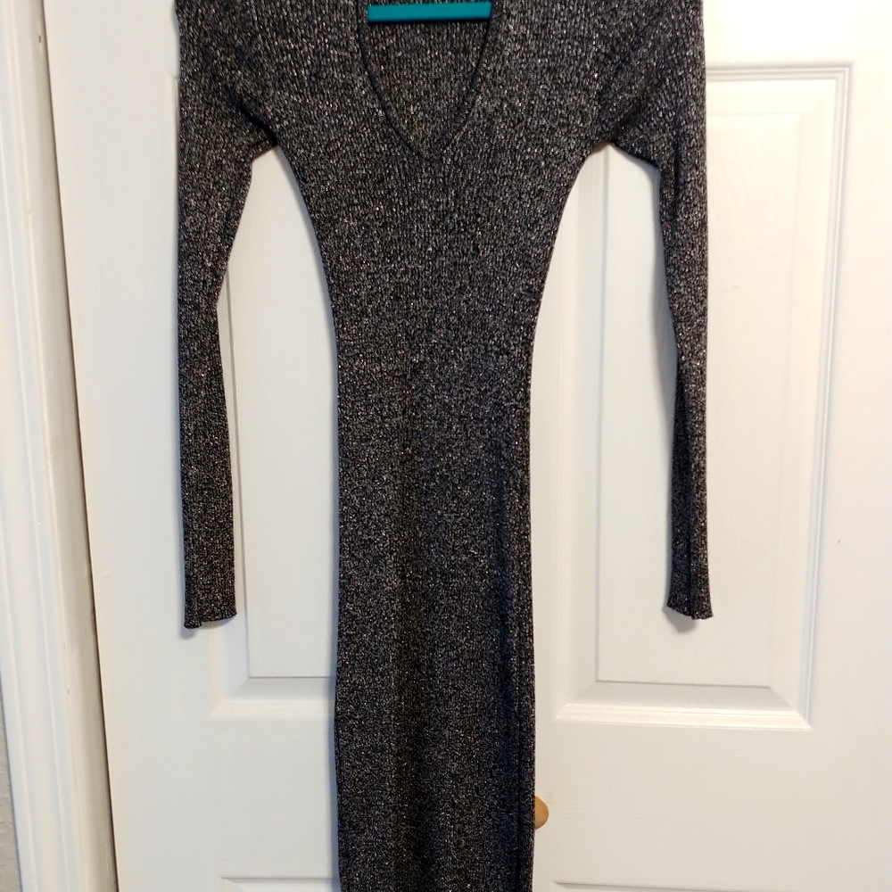 No Boundaries Long Sleeve Sweater Dress